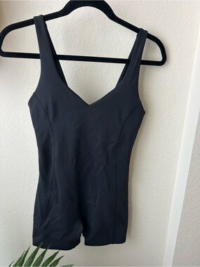 CSB Activluxe V-Neck Playsuit | Black